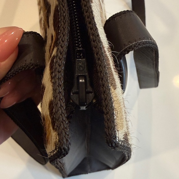 Balenciaga Leopard Tote in Brown and Tan - Picture 7 of 8